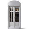 Awning for Door Entrance 47x118in Brown Polycarbonate Canopy KUZRZNH-7