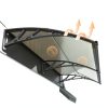 Window and Door Awning 40x48in NEBAIKA Polycarbonate Overhang Canopy-1