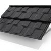 Fixed Metal Awnings BIGalleons 52x31 Black Tile Shaped Canopy-0
