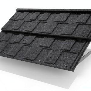 Fixed Metal Awnings BIGalleons 52x31 Black Tile Shaped Canopy-0