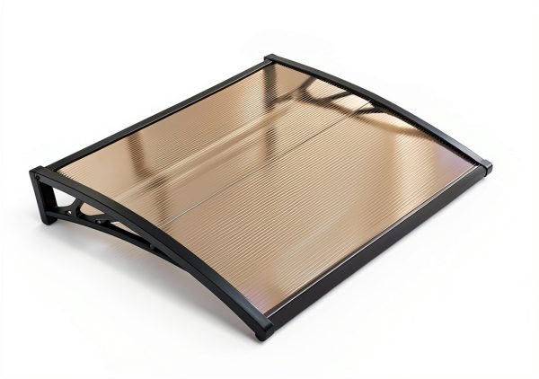 Window and Door Awning 40x48in NEBAIKA Polycarbonate Overhang Canopy-5