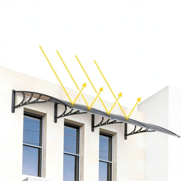 IDZO 40x120 Awnings UV Protective Window Canopy Aluminum Connectors-4