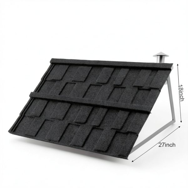 Metal Awning by MorningRo 52x31 Black Frame for Doors & Windows-1