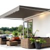 Retractable Awning Replacement AECOJOY 13x8 FT Grey Canopy for Patio-6